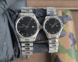 Je t'aime pour une vie entière - une paire de montres mécaniques exquises, romantiques, élégantes, tendance et à la mode pour les couples. - Product Image 3