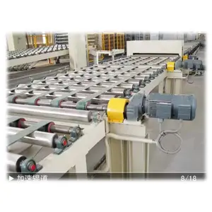 Ligne de production de panneaux de gypse ignifuges pour panneaux muraux faisant la machine à haut rendement