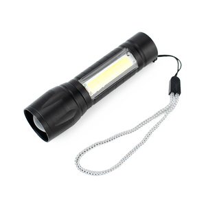 3W không thấm nước COB <span class=keywords><strong>LED</strong></span> XPE túi mini zoom đèn pin đa chức năng có thể sạc lại ngọn đuốc ánh sáng USB 100 lumens Hợp kim nhôm - Product Image 2