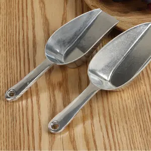 2 OZ Outils de barman Cuillère à glace en alliage d'aluminium Cuillère à farine