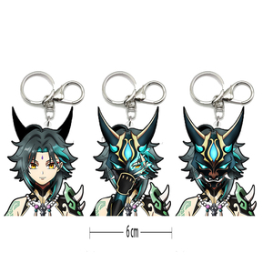พวงกุญแจอะคริลิค PET ลายการ์ตูน 3 มิติ ลูฟี่ อนิเมะยอดนิยม พร้อมภาพเคลื่อนไหวแบบเลนติกูลาร์ สำหรับตกแต่ง - Product Image 2
