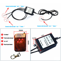 16 Modes Eagle Eye Auto Car LED Contrôleur LED Strobe Télécommande Sans Fil Pour Contrôleur Antibrouillard Accessoires De Voiture