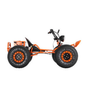 Kart électrique tout-terrain LONGWISE 48V 3000W - Freins à disque hydrauliques, phares LED, roues de 8 pouces, transmission par chaîne |   Kart de course pour adultes - Product Image 2