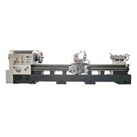 Tour horizontal lourd CWQ61100/6000, longueur de pièce maximale 6000, machine de tournage pour le secteur pétrolier, pour le travail de gros tuyaux et d'arbres de pétrole