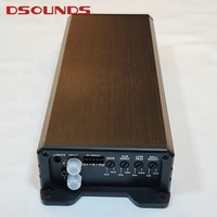 Mini amplificateur de voiture 1000Wrms Classe D Amplificateur de voiture pour caisson de basses de voiture avec amplificateur monoblock de petite taille pour haut-parleur audio de voiture