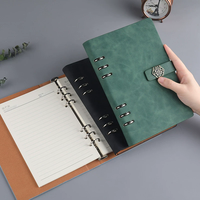 Carnet de notes quotidien avec couverture souple en PU, fermeture magnétique, logo, et ensemble stylo – Fournisseur : Fabricant