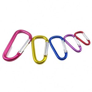 Custom Logo Modern Stainless Steel <b>Key</b> <b>Chains</b> Waterproof Silk Screen Printed Promotional Carabiner for Outdoor Use Welcome Gifts - Product Image 3