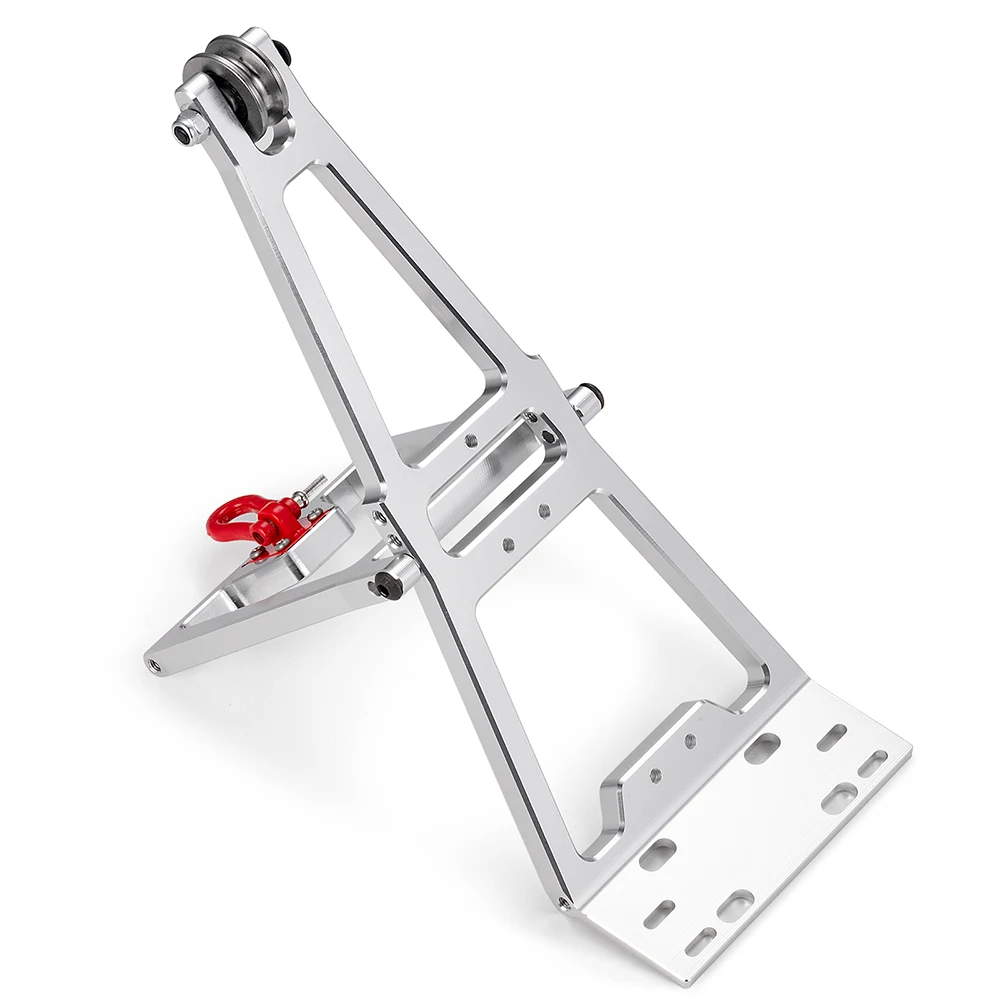 Cabrestante Eléctrico 1/10 Metal Control Remoto Cabrestante Metálico Con Mando A Distancia Para Coches RC Escala 1/10 - Incluye Receptor Y Accesorios Winch 12v