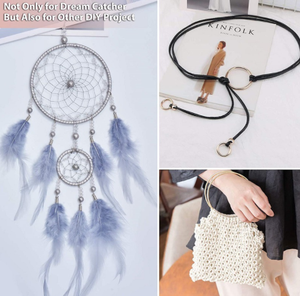 Vente <span class=keywords><strong>en</strong></span> gros de couronne de cerceau floral <span class=keywords><strong>en</strong></span> métal, bague <span class=keywords><strong>en</strong></span> or, décoration de mariage pour <span class=keywords><strong>attrape</strong></span>-rêves et <span class=keywords><strong>macramé</strong></span>, artisanat de tenture murale - Product Image 5