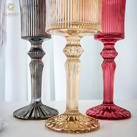 Ensemble de verres à vin classiques français à côtes, gobelets à champagne sans plomb, verres à vin colorés, verres à jus, cadeau de mariage
