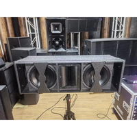 Système de sonorisation professionnel à double alimentation active passive 10 pouces 2 voies Line Array Speaker pour Club bar Night bar Event