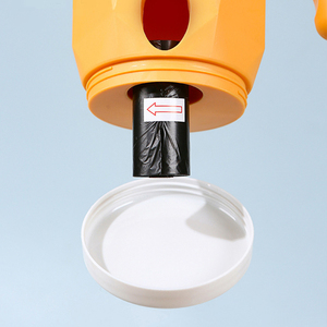 Pelle à litière pour chat en plastique avec logo personnalisé, détachable, autonettoyante, avec conteneur, 1 rouleau de sac à caca - Product Image 4