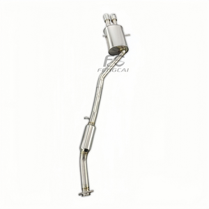 Tubo de Escape Trasero para <span class=keywords><strong>BMW</strong></span> <span class=keywords><strong>E36</strong></span> <span class=keywords><strong>318is</strong></span> 323 1990-1998, Sistema de Escape de Acero Inoxidable, Silenciador, Piezas de Automóvil - Product Image 4