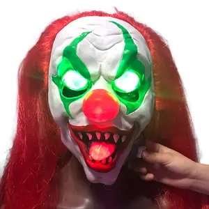 Groothandel Halloween Feest Clown Cosplay Maken Grappige Clownmaskers