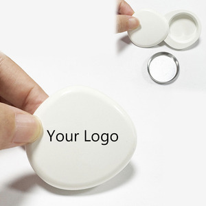 Recambio personalizado de fábrica, envases de bálsamo de Perfume sólido de Metal, contenedor de Perfume vacío sólido reutilizable de Metal - Product Image 1