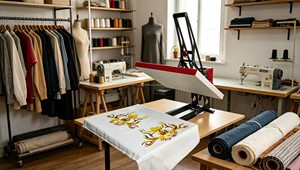 Máquina de Prensa de Calor Semiautomática de 40*60cm FS-136, Pequeña Máquina de Transferencia de Calor <span class=keywords><strong>con</strong></span> Apertura Automática y Cajón - Product Image 3