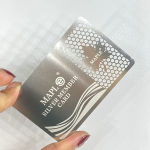Dernier design gratuit recommandé pour la promotion de cartes de visite professionnelles en métal Alibaba International - Product Image 5