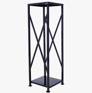 Porte-bûches métallique robuste <span class=keywords><strong>de</strong></span> qualité structurelle, section carrée, résistant aux intempéries, pour le secteur hôtelier, idéal pour les hivers scandinaves - Product Image 4