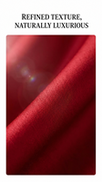 Rideaux de plafond et de scène décoratifs en soie de lait extensible rouge bordeaux, style campagnard américain, pour mariages, hôtels et décors de fond
