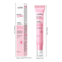 Crème pour les yeux au collagène et aux peptides de saumon, marque privée OEM, unisexe, anti-rides, raffermissante, soin des cernes, soin de la peau du visage