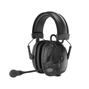 RONGXIANG BTM-07 protège-oreilles électroniques, prise de vue, sécurité, communication, casque, Protection auditive