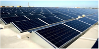 Support de montage au sol pour panneaux solaires en aluminium anodisé Al6005/T5 haute résistance et réglable, système de support de montage photovoltaïque pour toit plat