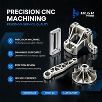 HUALONG Máquina de Fresado CNC de 3 y 4 Ejes, Prototipado Rápido de Precisión, Piezas de Torneado CNC de Acero Inoxidable, Acero y Bronce