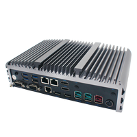 Mini-PC industriel sans ventilateur Minibox B16 Tiger Lake avec processeur Intel Core i3/i5, routeur pare-feu PfSense, ordinateur de bureau LAN DDR4 SoC