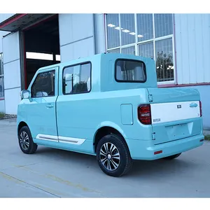 120范围 (km) 3490*1465 * 1685毫米双排4座Rhd微型电动车中国制造皮卡车出售