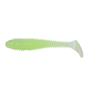 Palmer 5.5Cm 6.5Cm 7.5Cm Kunstbaars Peddelstaart Zacht <span class=keywords><strong>Plastic</strong></span> Visaas Jig Vissen Lokt T Staart Worm Zacht Zwemaas - Product Image 2