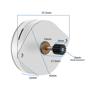 RB 42PMT22014 6V 2W Motor de CC sin escobillas de imán permanente con controlador de Motor Pms con Motor de 2 hp <span class=keywords><strong>12V</strong></span> CC para uso médico - Product Image 2