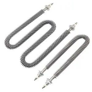 GIMIDO Tube Heater Diameter 16mm Industrial Heater Finned Tubular Heating Elements Heater 220V