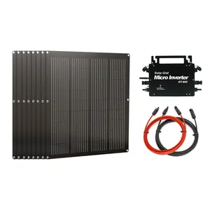 New energy Solar panel Balcony eco 800w system portable micro inverter energy battery storage box
