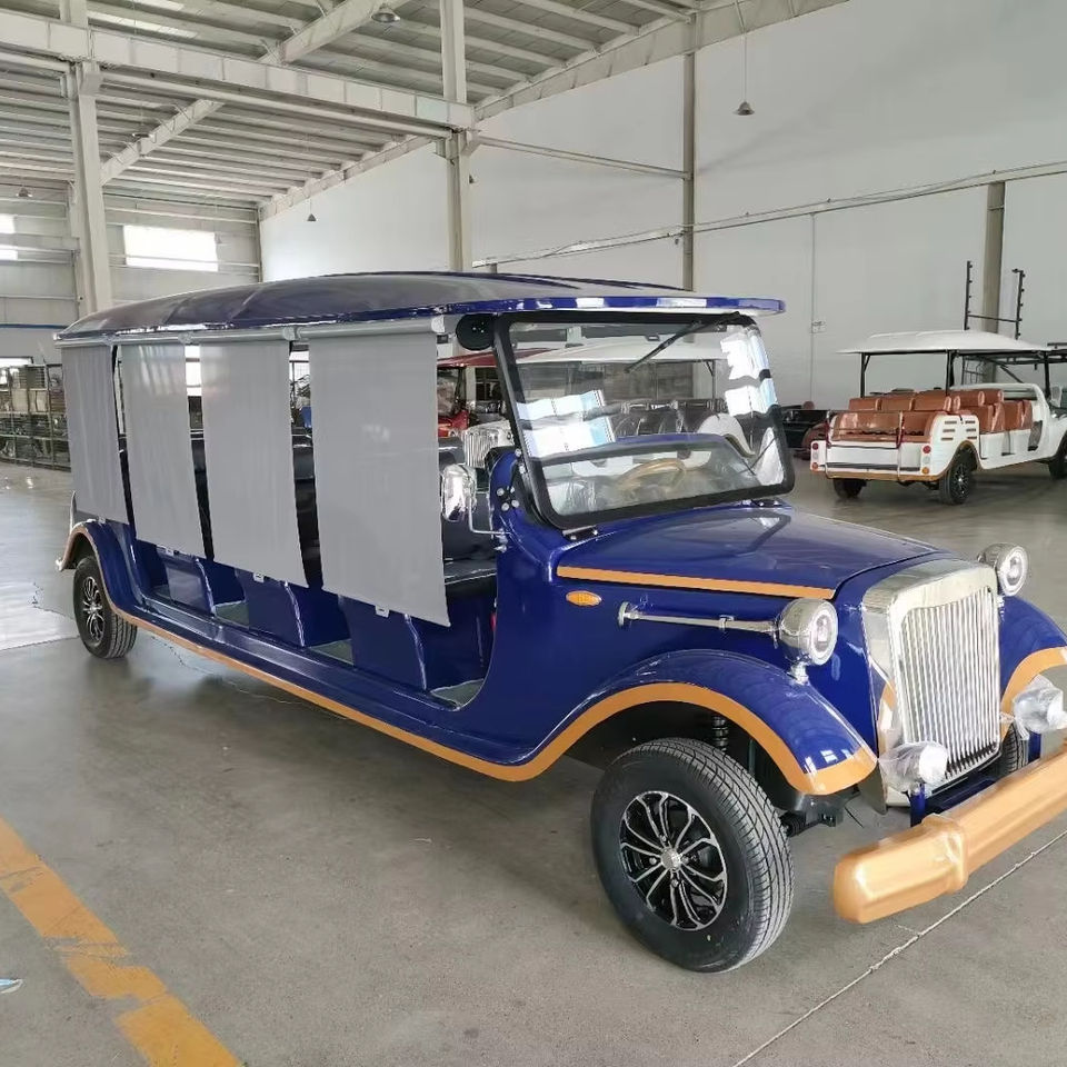 Ht12 Bus HT 12 Passengers Luxury 12 Seats Electric Sightseeing Bus Ancient ...