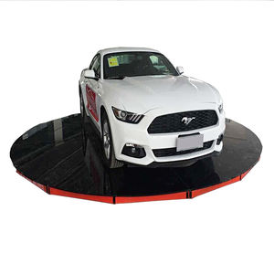 Plateforme tournante électrique robuste pour deux véhicules, pour garage domestique et parking professionnel - Product Image 3