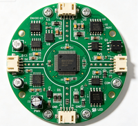 Circuit imprimé de phare LED automobile, PCB multicouche à impédance, PCBA Gerber personnalisé pour l'éclairage des véhicules