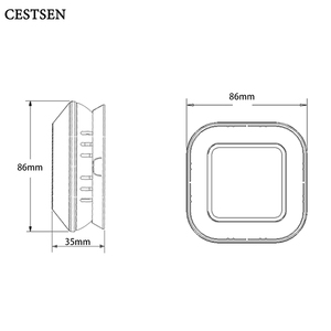 Nükleer radyasyon monitörü gama ışını/sıcaklık ve nem/karbon dioksit ofisi yeni tip radyasyon dedektörü - Product Image 6