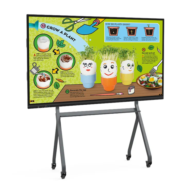 65 75 85 98 100 Inch Pen Finger Multi Touch Interactive Digital Whiteboard LCD 4K Interactive Smart Board for Classroom Teaching