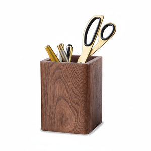 ที่ตั้งโชว์ปากกาทำจากไม้ผิวเรียบแบบพรีเมี่ยมสั่งซื้อจำนวนมาก - Product Image 1