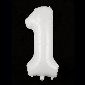 Globos de Número de Cumpleaños Blancos de 32 Pulgadas, Directo de Fábrica, Decoraciones para Fiestas - Product Image 2