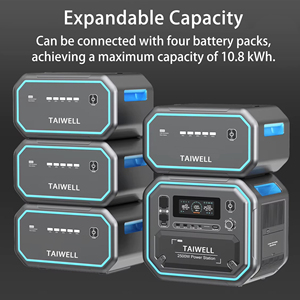 LiFePO4 Battery Power Station 220v 2800w <b>Solar</b> <b>Generator</b> Portable Power Bank with PD Type C Laptop Power Bank - Product Image 5