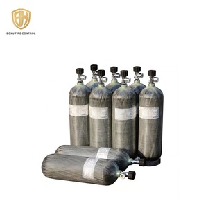 Aparato de respiración de aire de tubo largo móvil con carro Scba con cilindros de fibra de carbono para equipos de seguridad contra incendios - Product Image 6