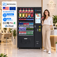 Distributeurs automatiques de monnaie intelligents RUNYANG personnalisés pour les articles de vente au détail, distributeur automatique de collations pour les aliments et les boissons