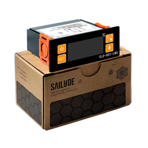 Controlador de Temperatura Digital SLD-801-LMS, <span class=keywords><strong>Termostato</strong></span> Digital para Sistemas HVAC con Temporizador de Calefacción, Vale la Pena <span class=keywords><strong>Comprar</strong></span> - Product Image 1