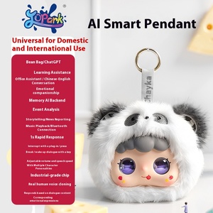 Jopark AI Smart interattivi in velluto ceroso bambola di peluche All- Match personaggi congelati con borsa a zaino ciondolo giocattolo compagno - Product Image 2