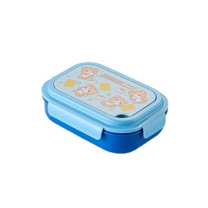 Ensemble boîte à lunch et gourde isotherme, hermétique, multi-compartiments, compatible micro-ondes, idéal pour les étudiants, avec ustensiles inclus - Product Image 5