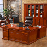 Table de gestion de bureau en bois, 1x2m