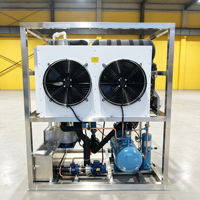 Machine à glaçons industrielle entièrement automatique 3 tonnes/jour, haute productivité, économie d'énergie, prix usine Afrique du Sud, Europe, Asie