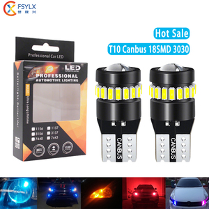 Bombilla <span class=keywords><strong>LED</strong></span> FSYLX T10 Canbus de 9W 12V Súper Brillante <span class=keywords><strong>para</strong></span> Luz Interior de Automóvil City Accord - Blanco Puro - Product Image 1