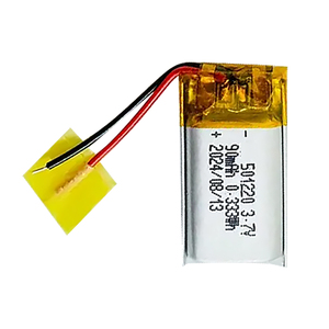 Wiederauf ladbare Lithium-Polymer-Batterie 501220 501025 3,7 V 90mAh 100mAh 603040 <span class=keywords><strong>Li</strong></span>-Ionen-Batterie für elektronisches klinisches Thermometer - Product Image 1